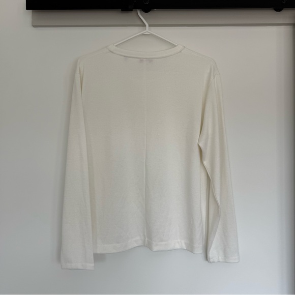 Vince Knit Relaxed Long-Sleeve T-Shirt - Picture 4 of 7